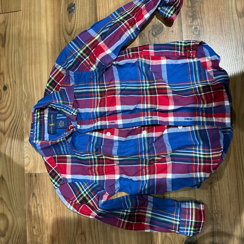 Ralph Lauren Men's Multicolor Plaid Shirt